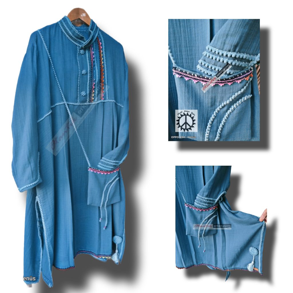 Büyük Beden Tasarım
Hakim Yaka Kaftan Elbise OBGUF080423