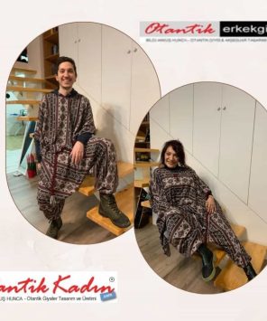 Oversize Unisex Etnik Panço & Şalvar OBGUPS210124