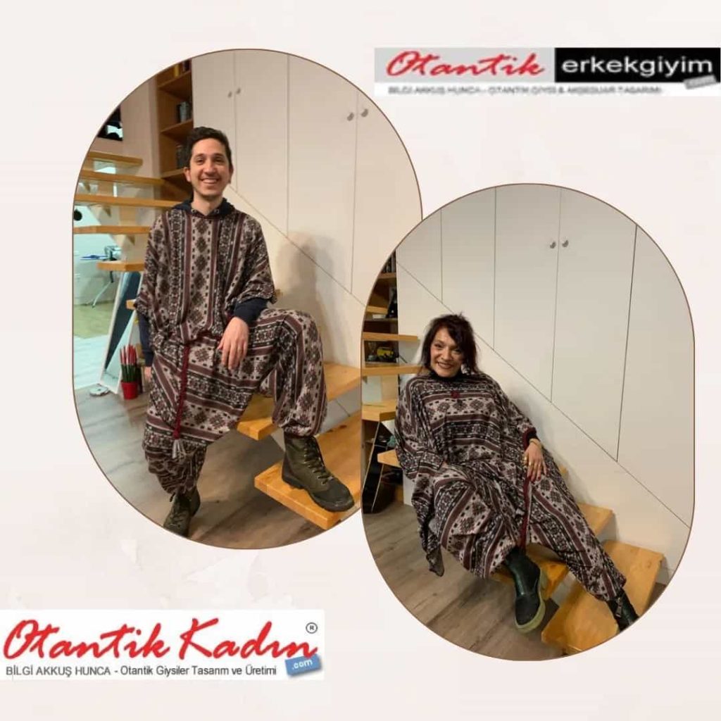Oversize Unisex Etnik Panço & Şalvar OBGUPS210124