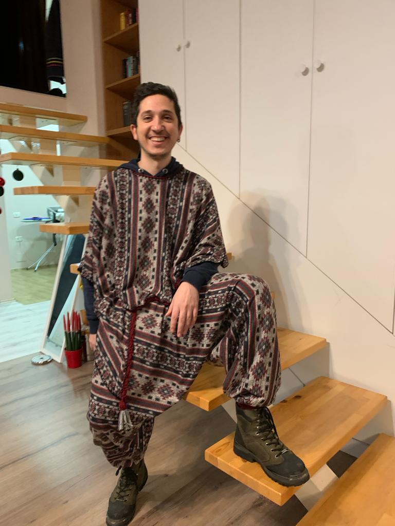 Oversize Unisex Etnik Panço & Şalvar OBGUPS210124